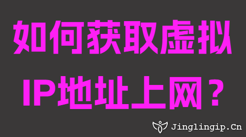 如何获取虚拟IP地址上网？