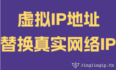 虚拟IP地址替换真实网络IP