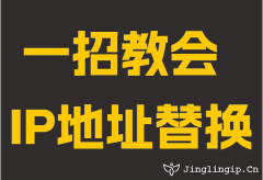一招教会IP地址替换